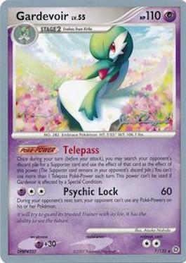 Gardevoir LV.55 (7/132) (Psychic Lock - Jason Klaczynski) [World Championships 2008] | Exor Games Truro