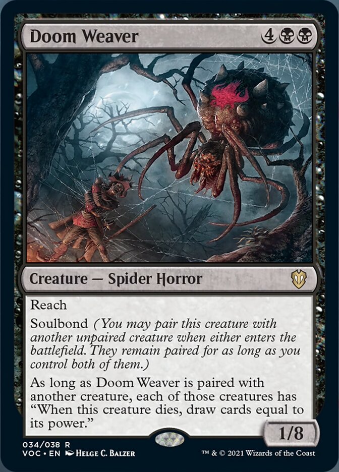 Doom Weaver [Innistrad: Crimson Vow Commander] | Exor Games Truro
