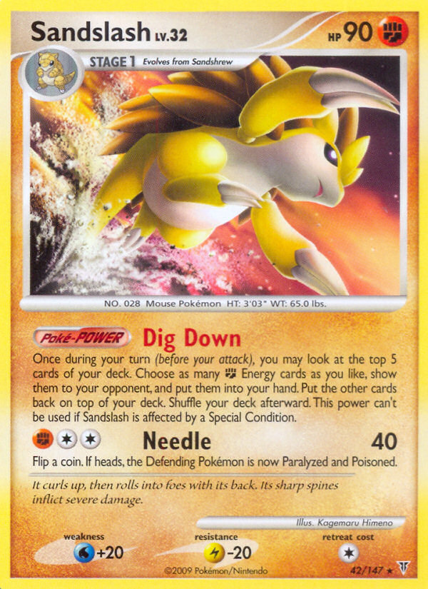 Sandslash (42/147) [Platinum: Supreme Victors] | Exor Games Truro