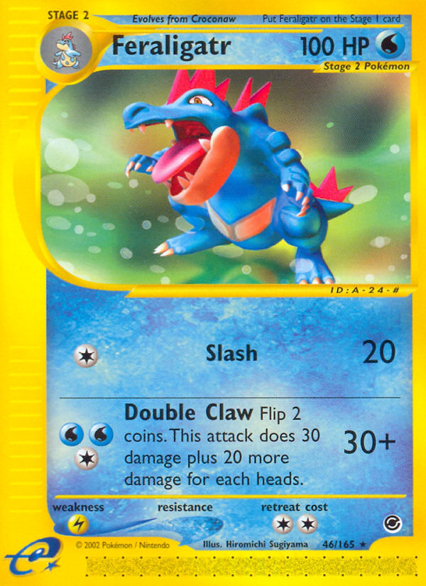 Feraligatr (46/165) [Expedition: Base Set] | Exor Games Truro