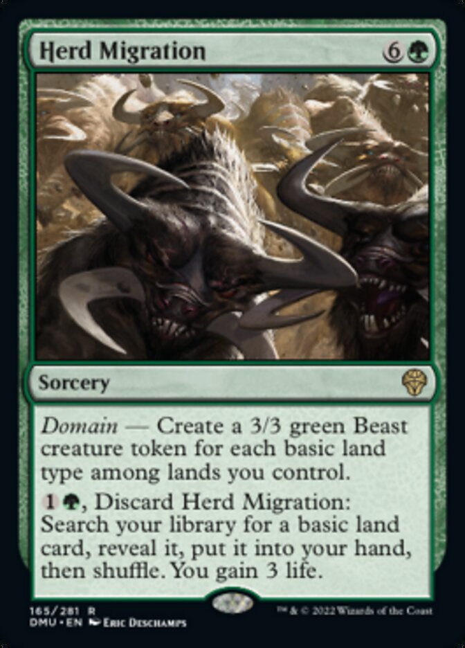Herd Migration [Dominaria United] | Exor Games Truro