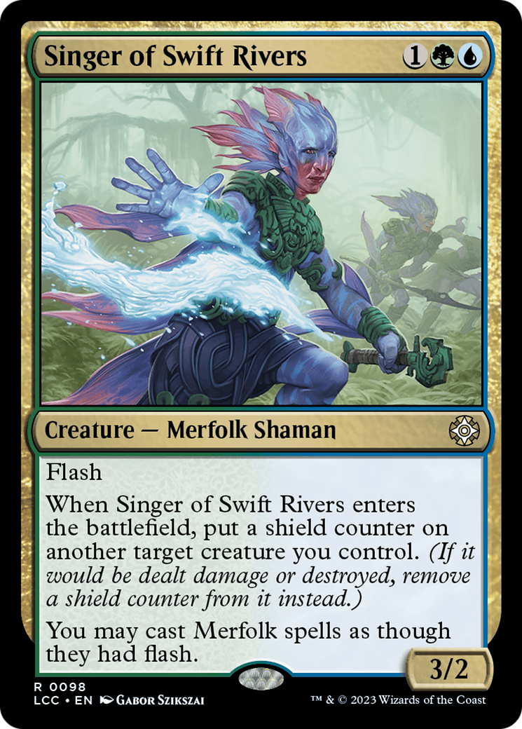 Singer of Swift Rivers [The Lost Caverns of Ixalan Commander] | Exor Games Truro