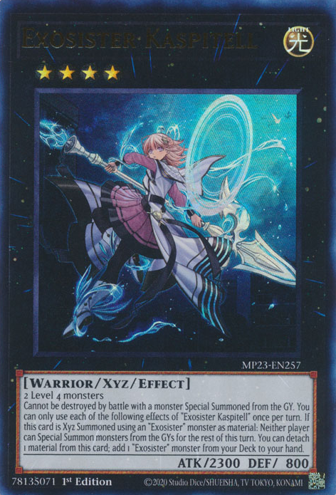 Exosister Kaspitell [MP23-EN257] Ultra Rare | Exor Games Truro