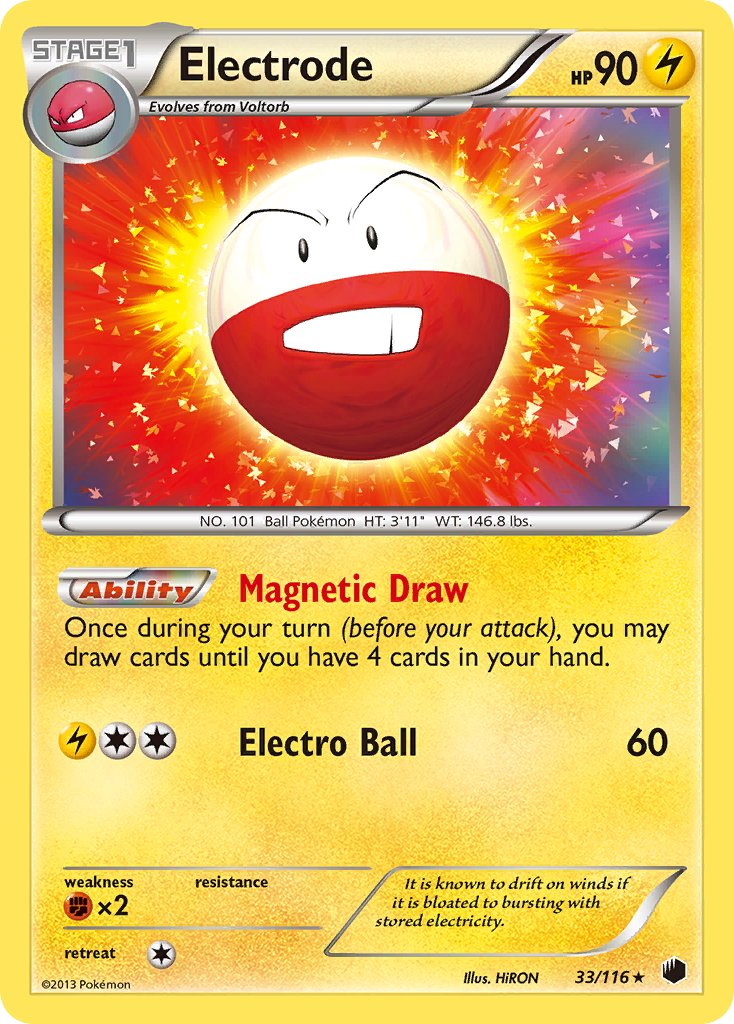 Electrode (33/116) (Theme Deck Exclusive) [Black & White: Plasma Freeze] | Exor Games Truro