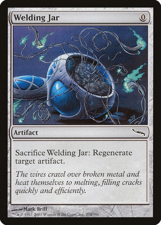 Welding Jar [Mirrodin] | Exor Games Truro