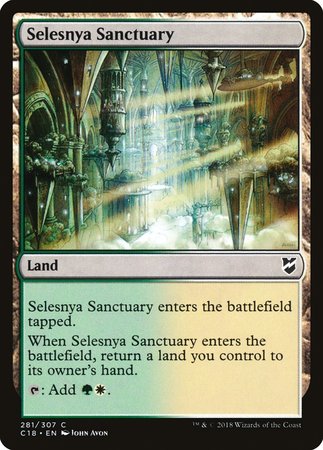 Selesnya Sanctuary [Commander 2018] | Exor Games Truro