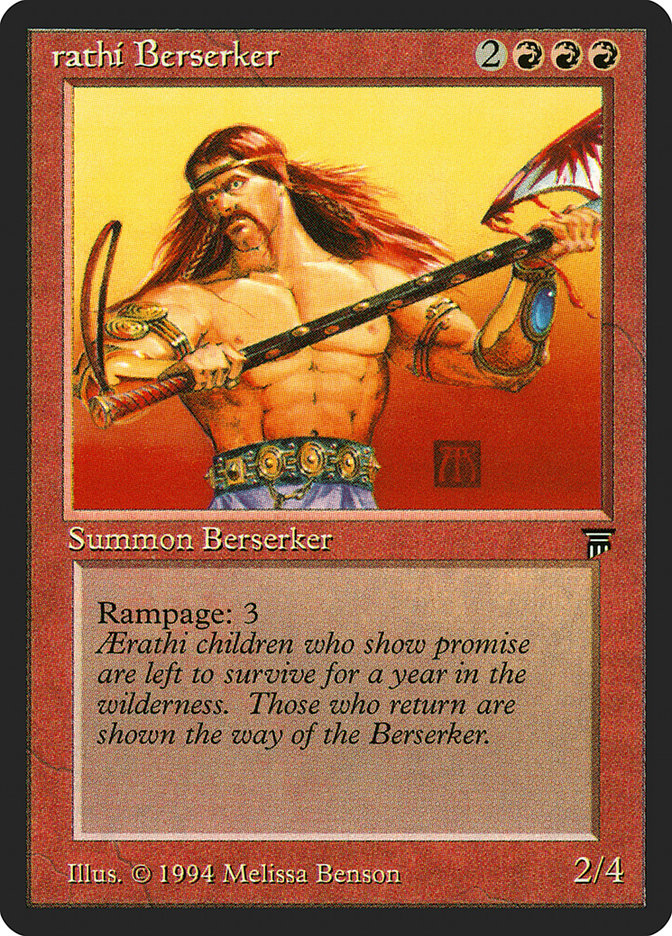 Aerathi Berserker [Legends] | Exor Games Truro