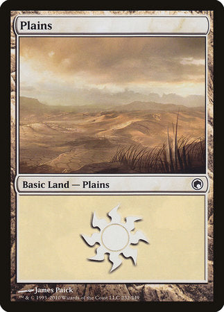 Plains (232) [Scars of Mirrodin] | Exor Games Truro