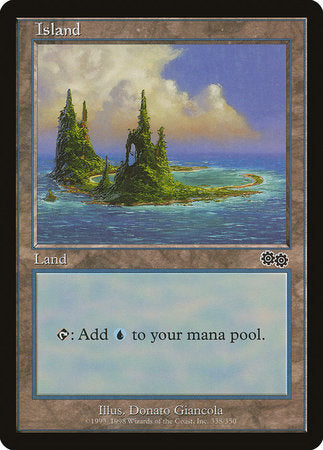 Island (338) [Urza's Saga] | Exor Games Truro