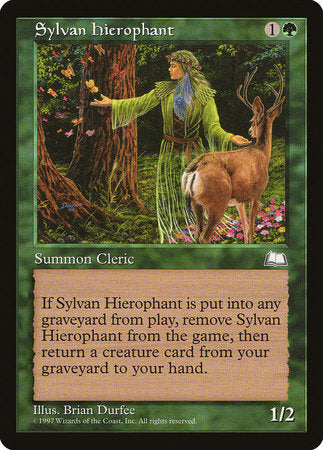 Sylvan Hierophant [Weatherlight] | Exor Games Truro