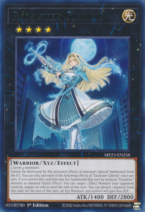 Exosister Gibrine [MP23-EN258] Rare | Exor Games Truro