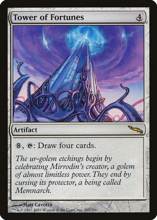 Tower of Fortunes [Mirrodin] | Exor Games Truro