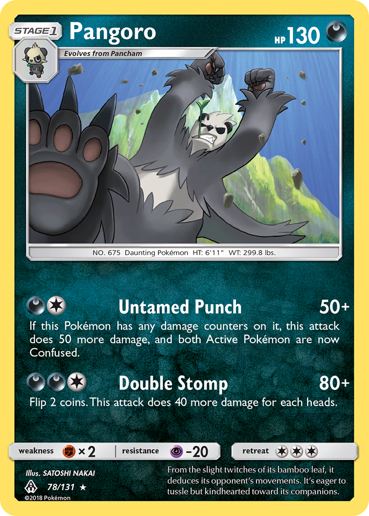 Pangoro (78/131) [Sun & Moon: Forbidden Light] | Exor Games Truro