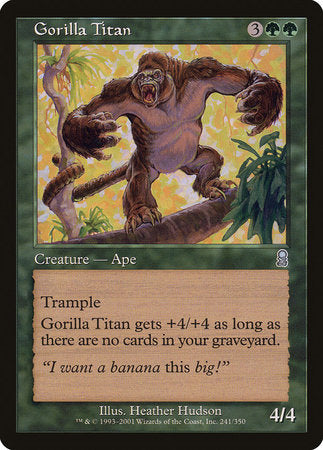 Gorilla Titan [Odyssey] | Exor Games Truro