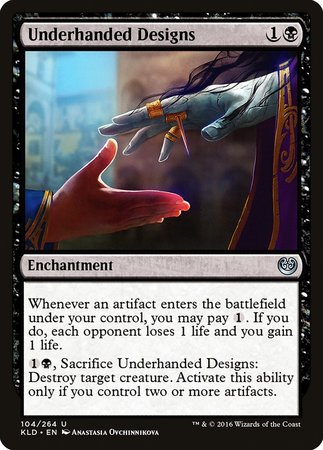 Underhanded Designs [Kaladesh] | Exor Games Truro