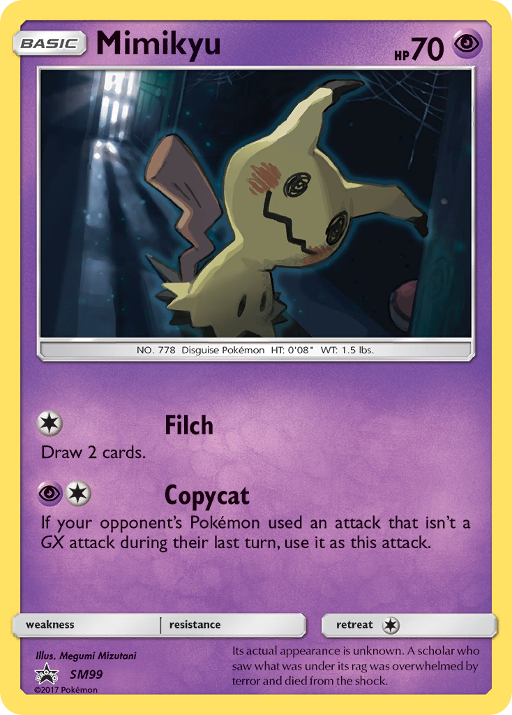 Mimikyu (SM99) [Sun & Moon: Black Star Promos] | Exor Games Truro