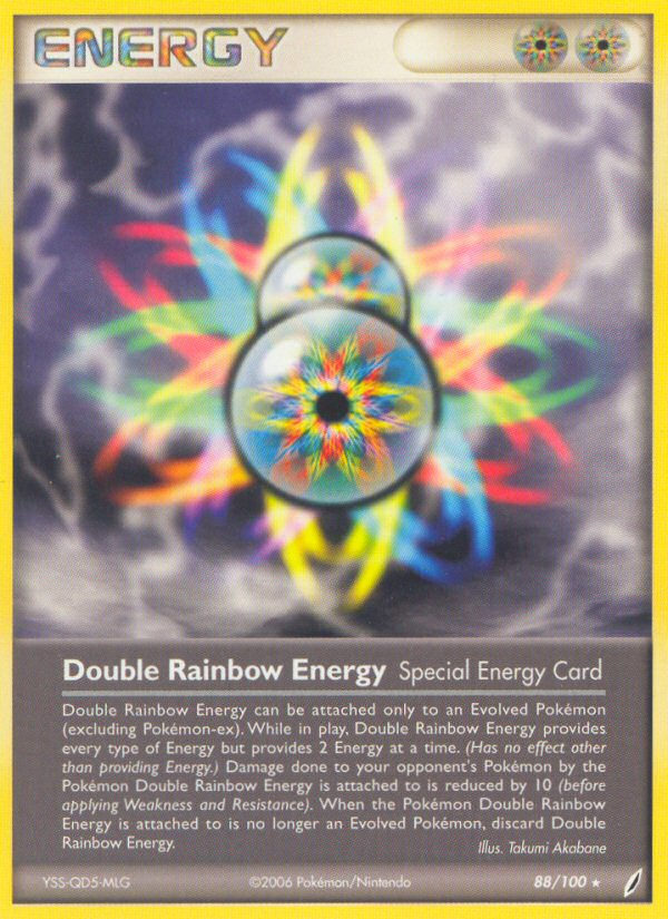 Double Rainbow Energy (88/100) [EX: Crystal Guardians] | Exor Games Truro