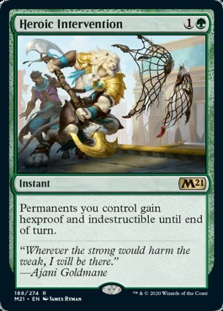 Heroic Intervention [Core Set 2021] | Exor Games Truro