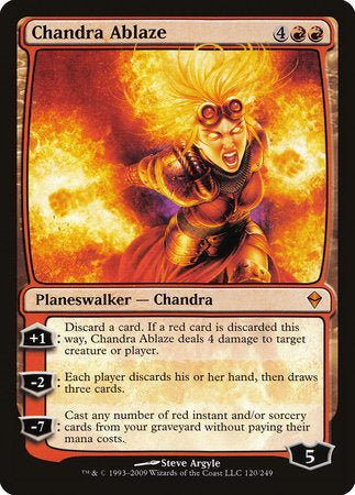 Chandra Ablaze [Zendikar] | Exor Games Truro