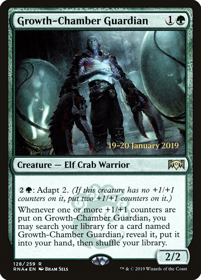 Growth-Chamber Guardian [Ravnica Allegiance Prerelease Promos] | Exor Games Truro