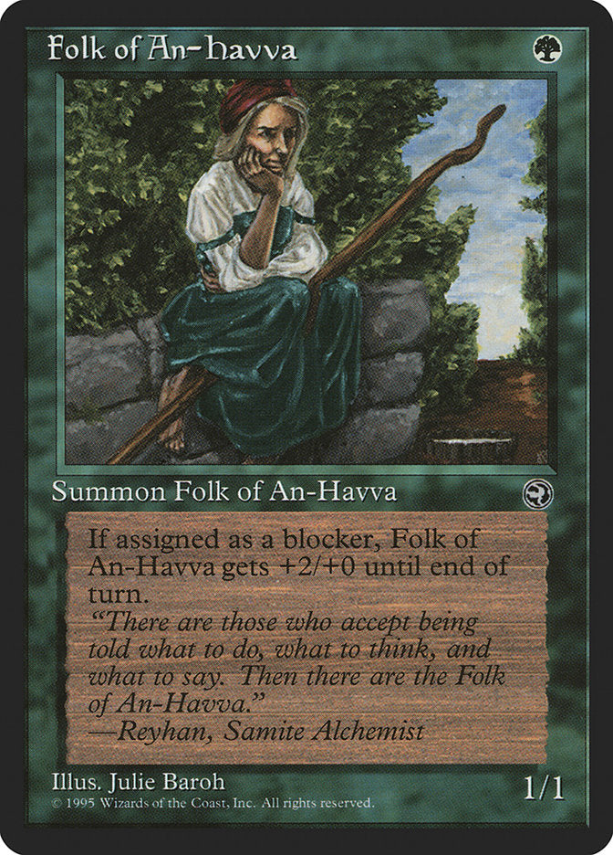 Folk of An-Havva (Reyhan Flavor Text) [Homelands] | Exor Games Truro