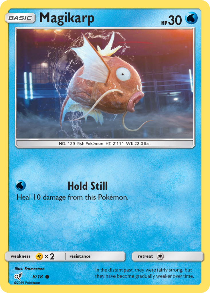 Magikarp (8/18) [Sun & Moon: Detective Pikachu] | Exor Games Truro