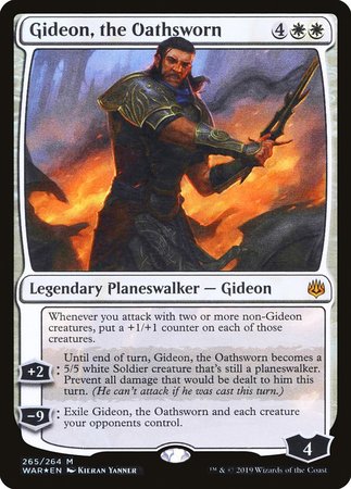 Gideon, the Oathsworn [War of the Spark] | Exor Games Truro