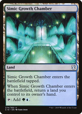 Simic Growth Chamber [Commander 2019] | Exor Games Truro