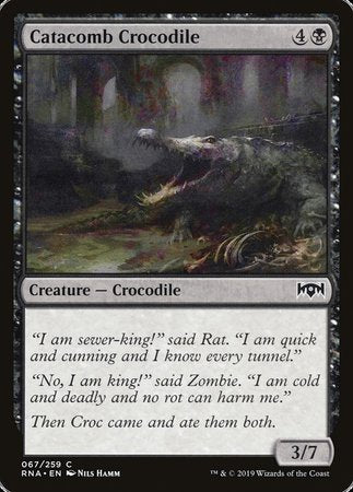 Catacomb Crocodile [Ravnica Allegiance] | Exor Games Truro