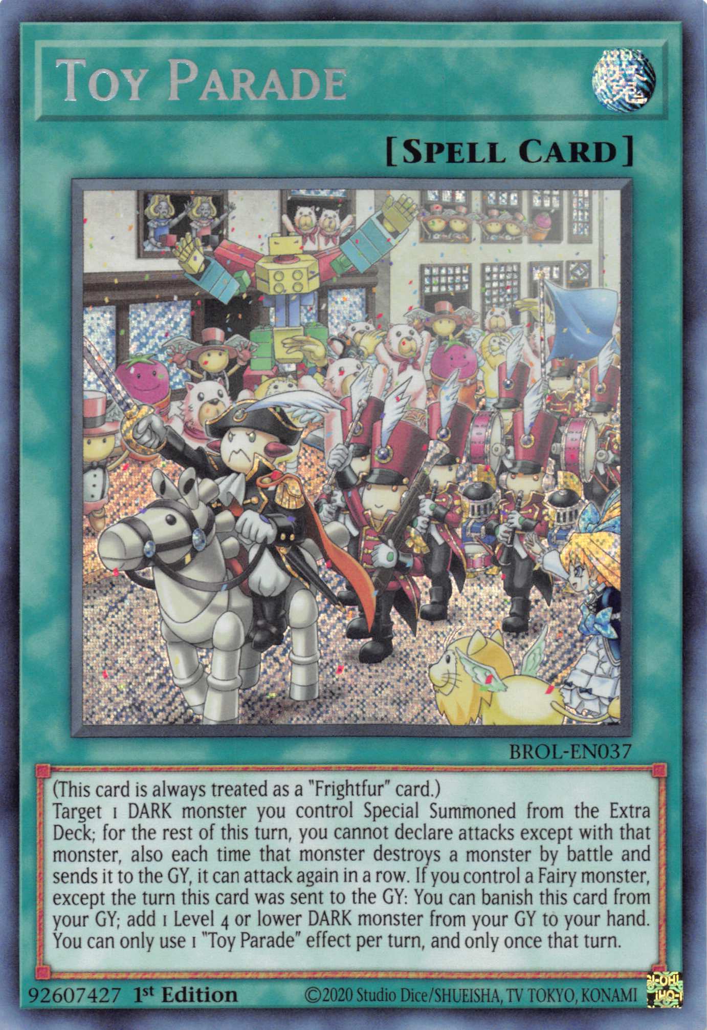 Toy Parade [BROL-EN037] Secret Rare | Exor Games Truro