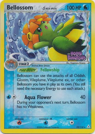 Bellossom (19/110) (Delta Species) (Stamped) [EX: Holon Phantoms] | Exor Games Truro