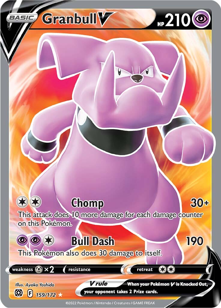 Granbull V (159/172) [Sword & Shield: Brilliant Stars] | Exor Games Truro