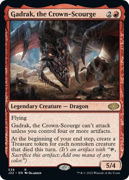 Gadrak, the Crown-Scourge [Jumpstart 2022] | Exor Games Truro