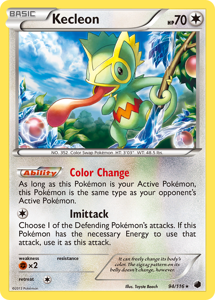 Kecleon (94/116) [Black & White: Plasma Freeze] | Exor Games Truro