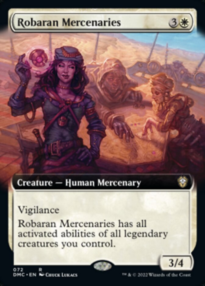 Robaran Mercenaries (Extended Art) [Dominaria United Commander] | Exor Games Truro