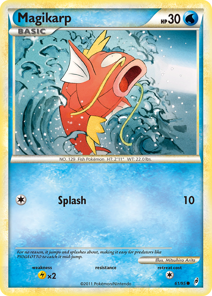 Magikarp (61/95) [HeartGold & SoulSilver: Call of Legends] | Exor Games Truro