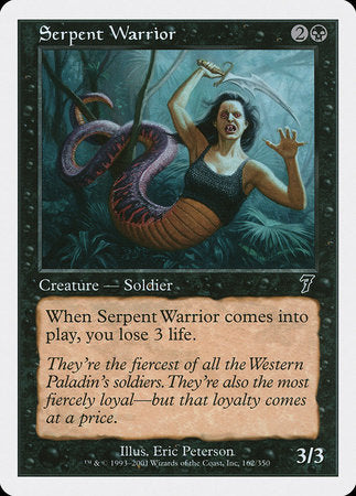 Serpent Warrior [Seventh Edition] | Exor Games Truro