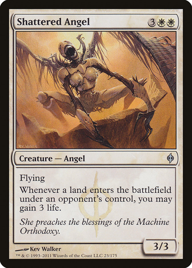 Shattered Angel [New Phyrexia] | Exor Games Truro