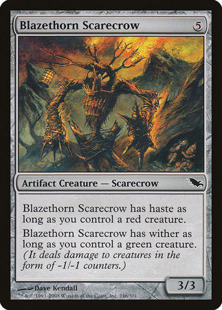 Blazethorn Scarecrow [Shadowmoor] | Exor Games Truro