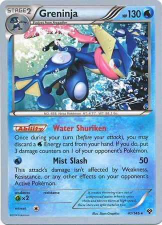 Greninja (41/146) (Ninja Blitz - Cody Walinski) [World Championships 2016] | Exor Games Truro