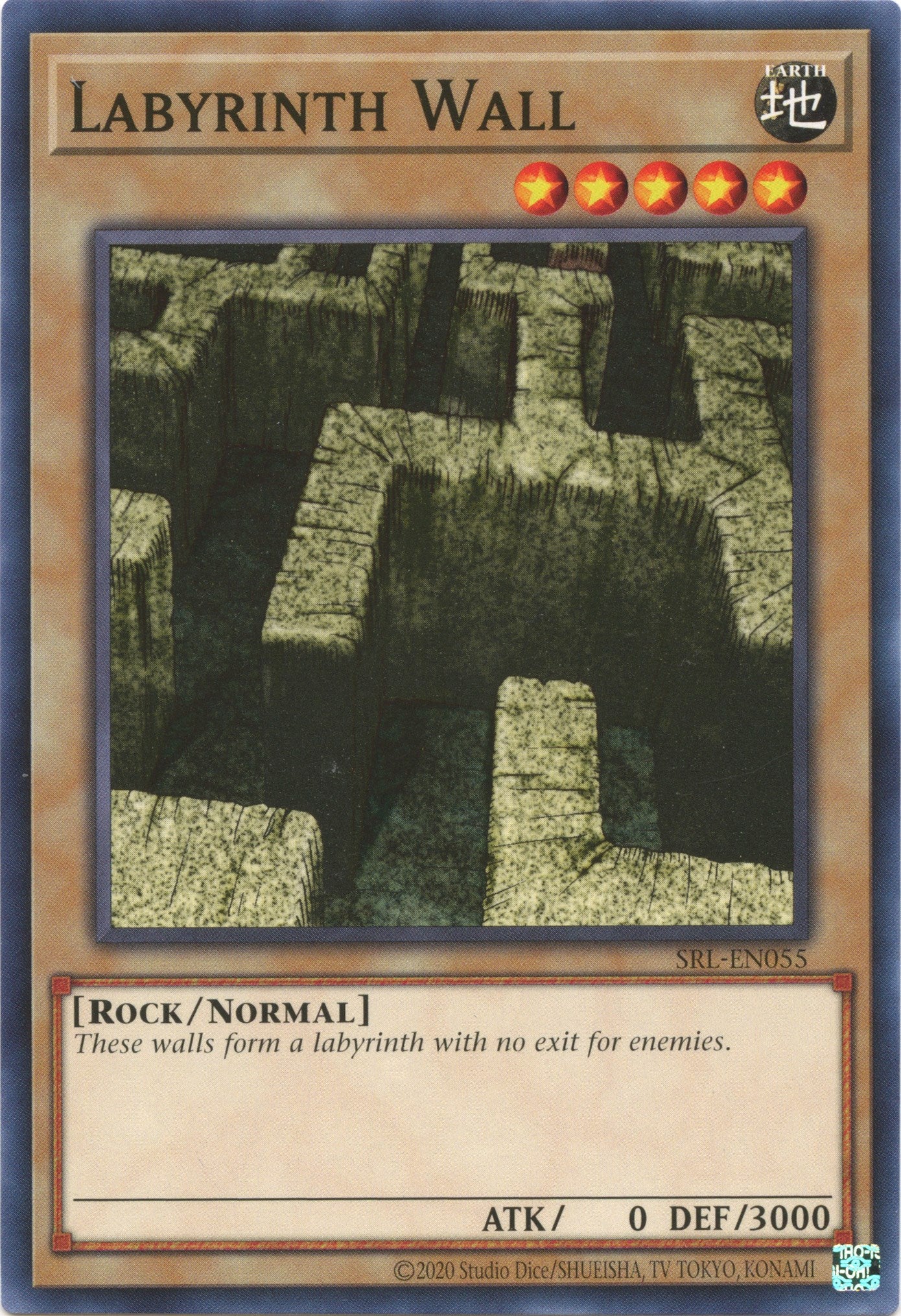 Labyrinth Wall (25th Anniversary) [SRL-EN055] Common | Exor Games Truro