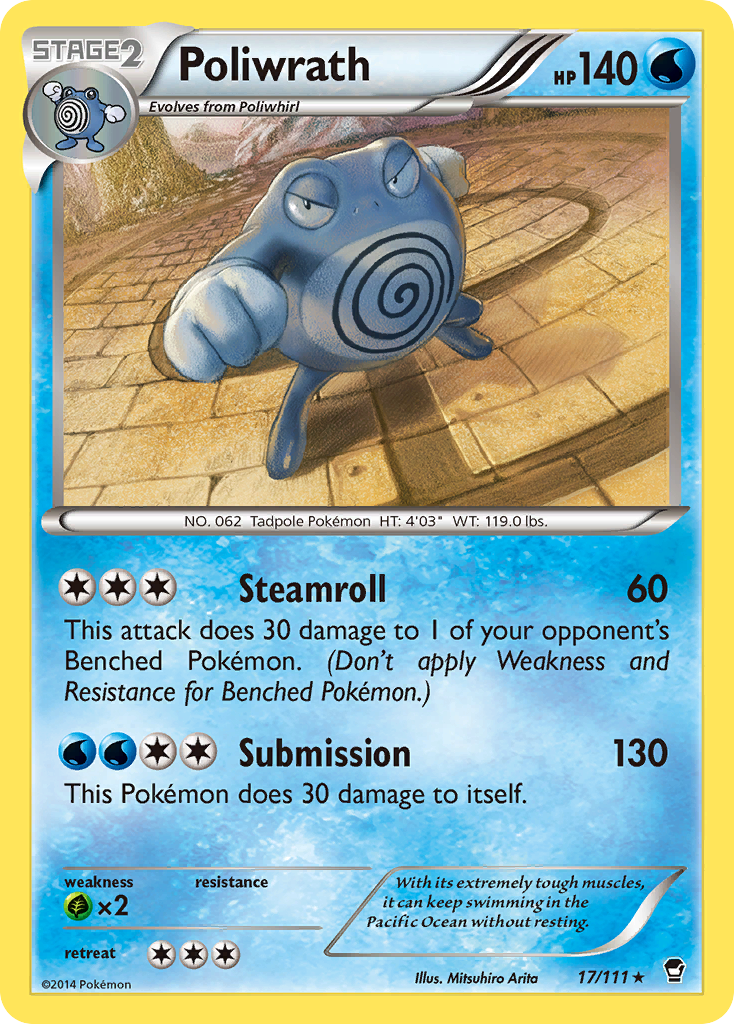 Poliwrath (17/111) [XY: Furious Fists] | Exor Games Truro