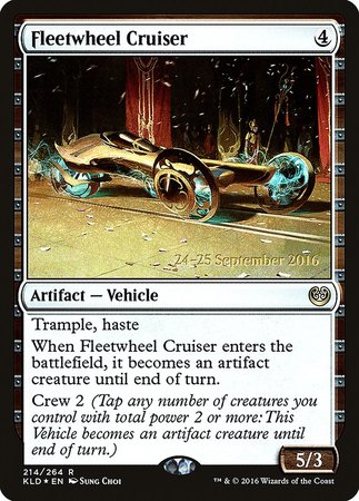 Fleetwheel Cruiser [Kaladesh Promos] | Exor Games Truro