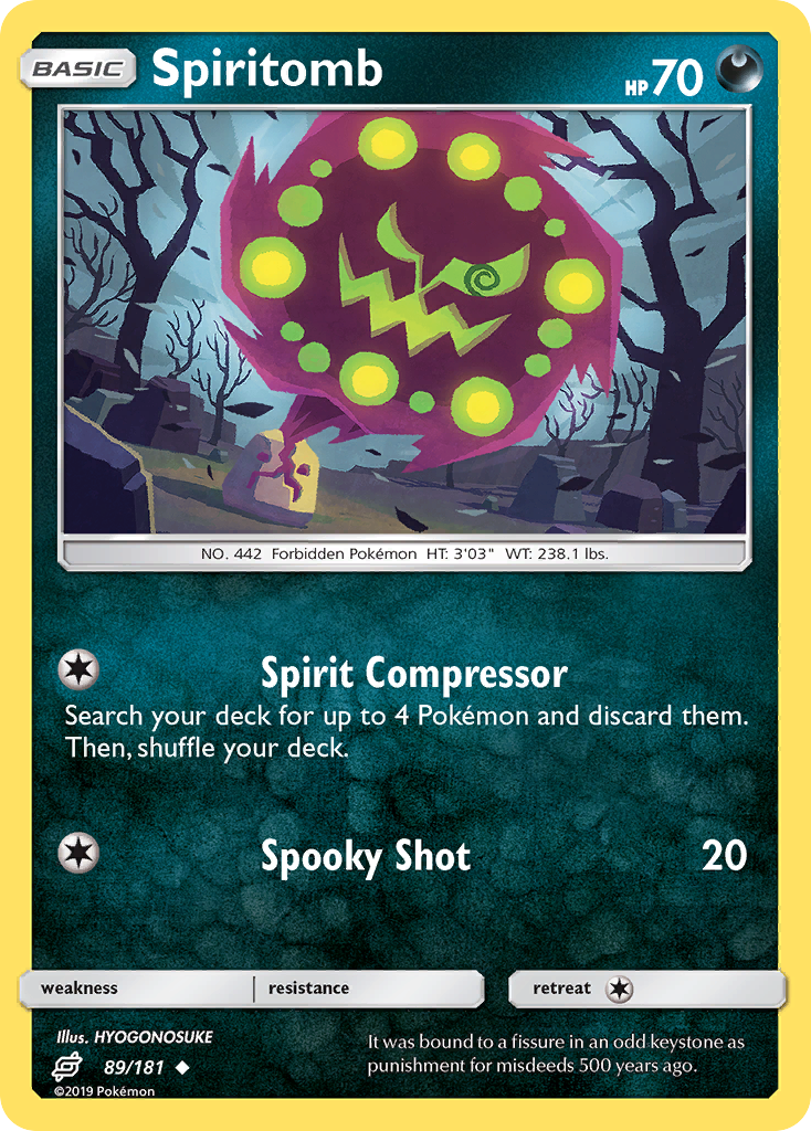 Spiritomb (89/181) [Sun & Moon: Team Up] | Exor Games Truro