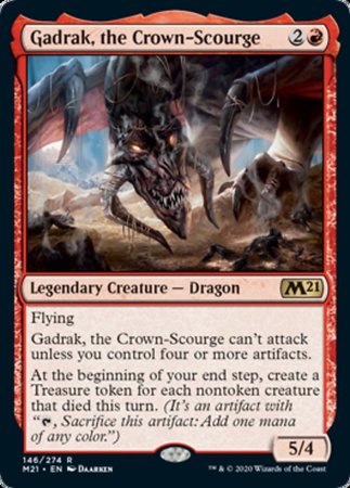 Gadrak, the Crown-Scourge [Core Set 2021] | Exor Games Truro