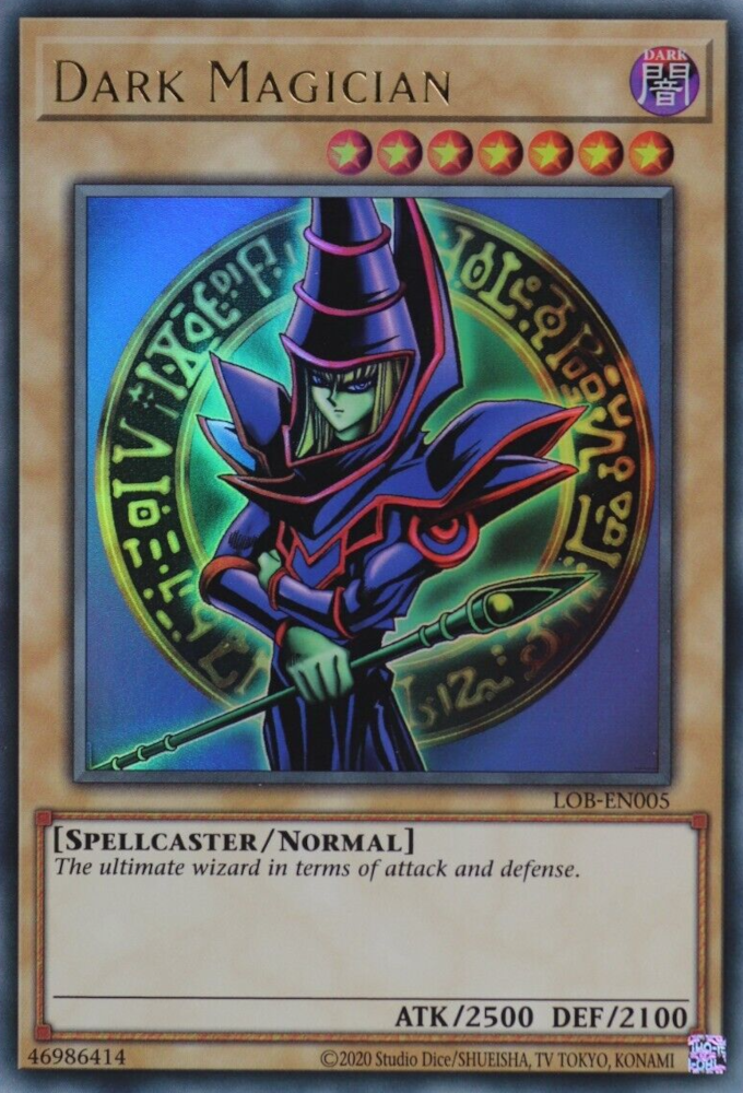 Dark Magician (25th Anniversary) [LOB-EN005] Ultra Rare | Exor Games Truro