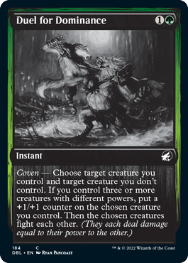 Duel for Dominance [Innistrad: Double Feature] | Exor Games Truro