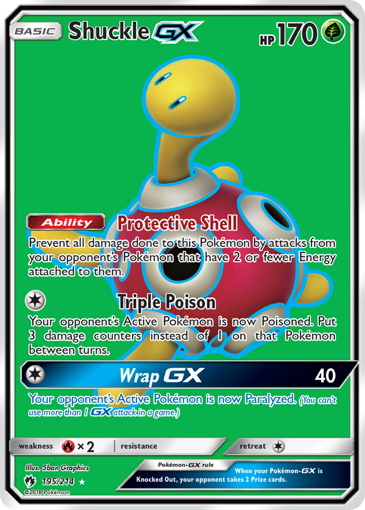 Shuckle GX (195/214) [Sun & Moon: Lost Thunder] | Exor Games Truro