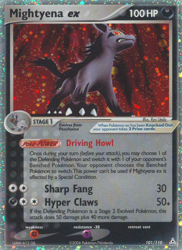 Mightyena ex (101/110) [EX: Holon Phantoms] | Exor Games Truro