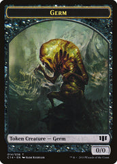 Germ // Zombie (016/036) Double-sided Token [Commander 2014 Tokens] | Exor Games Truro